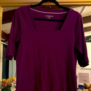 New purple shirt with tags